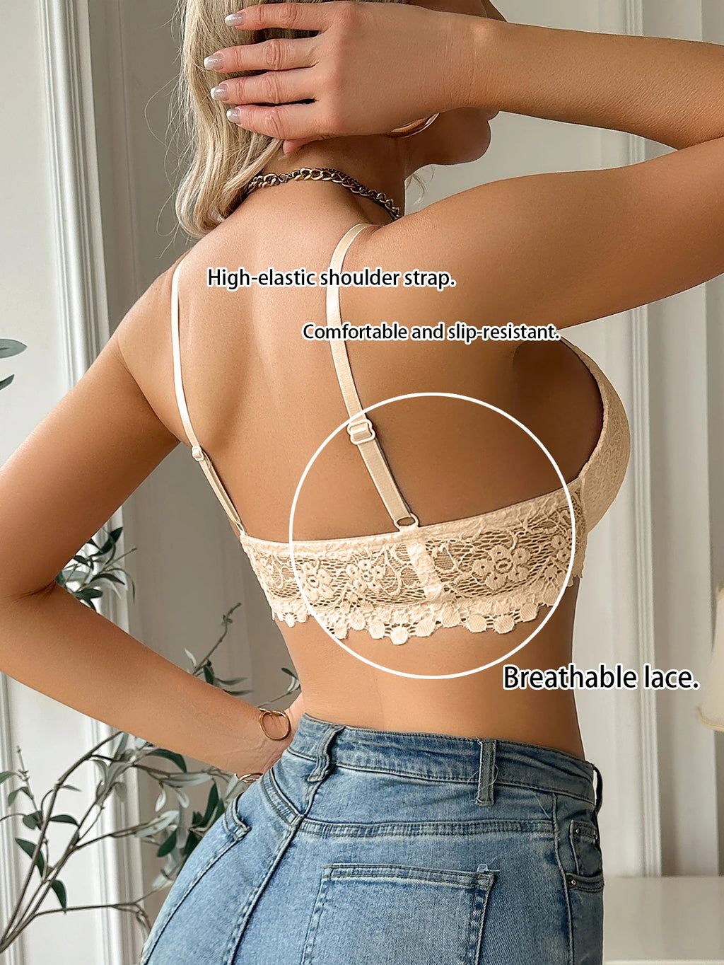 Curve Lace Push-Up Bra