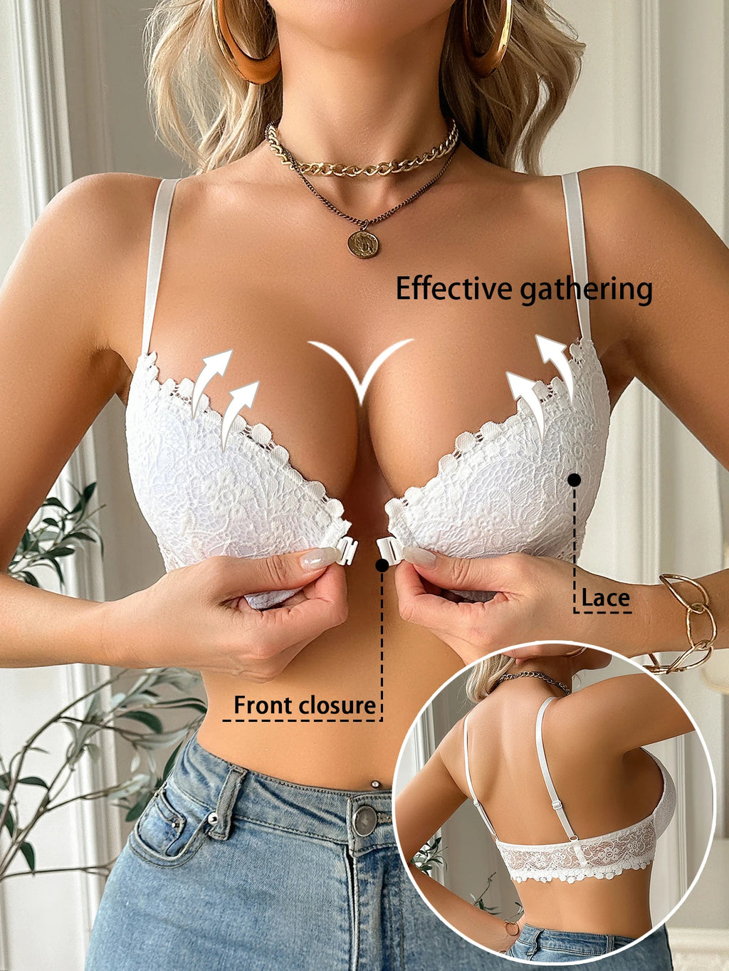 Curve Lace Push-Up Bra